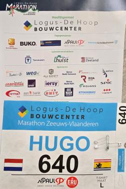 Startbewijs marathon zeeuws-vlaanderen