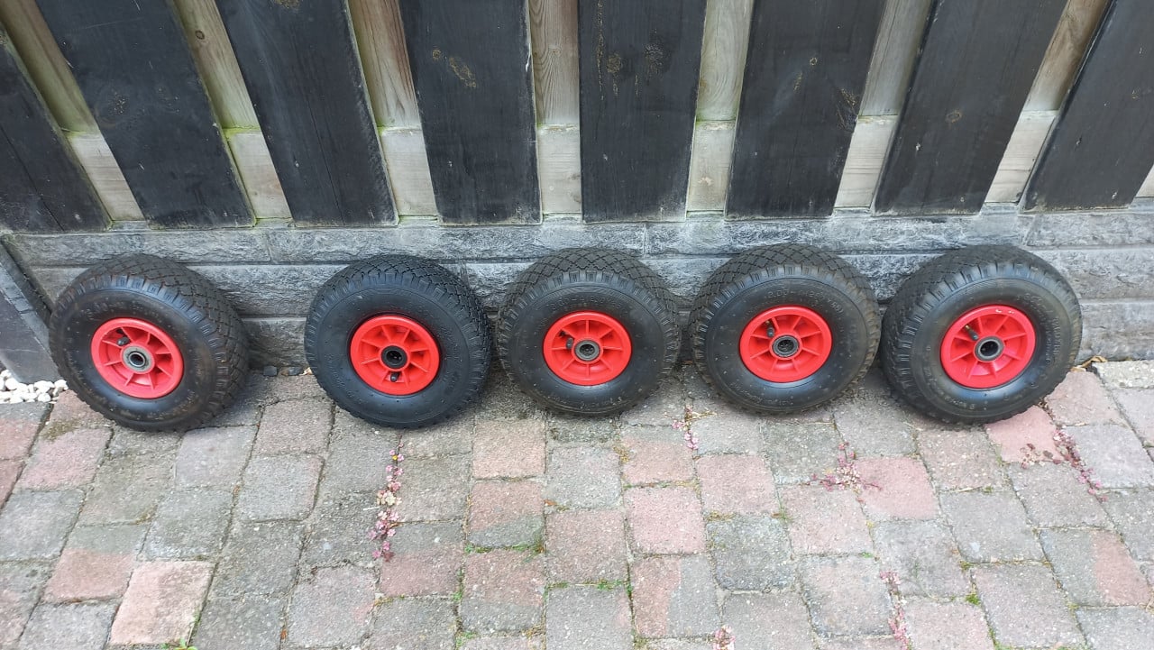 Bolderkar wielen