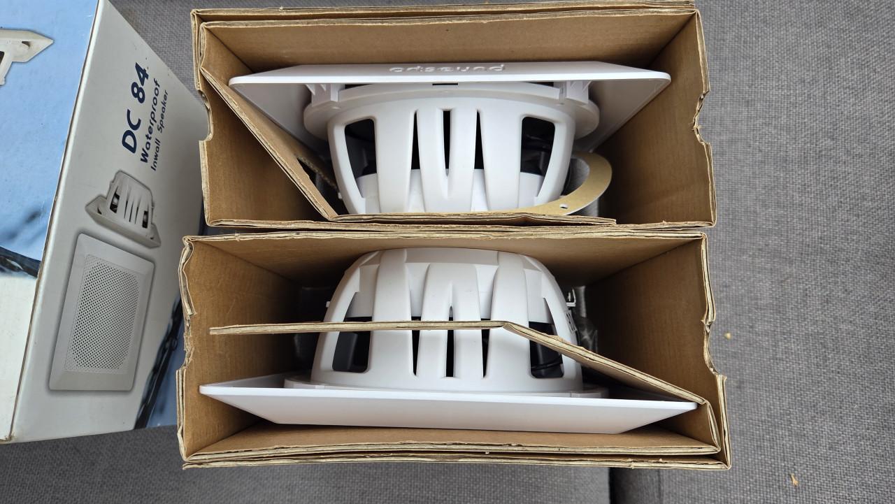 4x Artsound DC 84 Waterdichte Inbouw Luidspreker - Nieuw