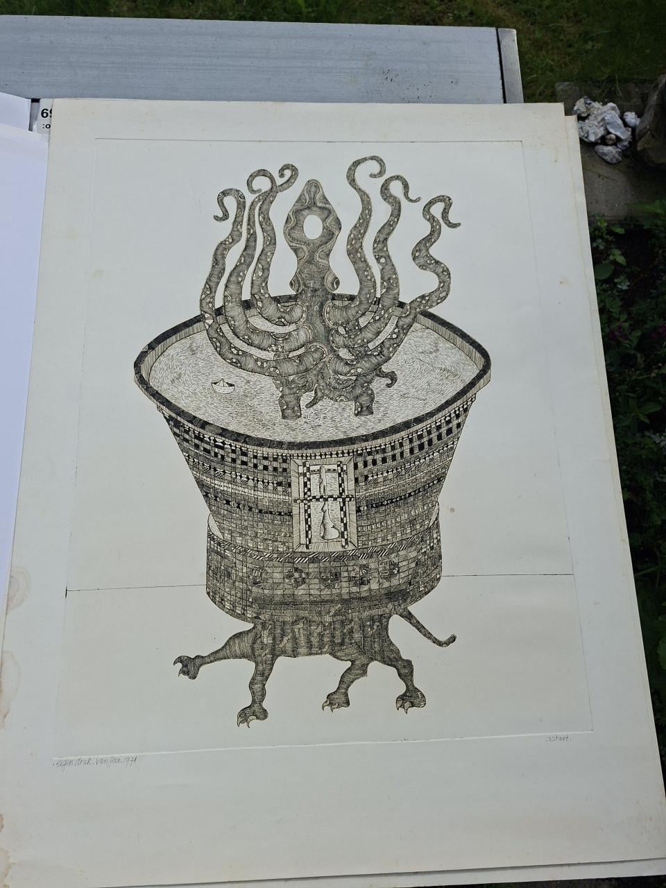 Etsen Frits van Geer
