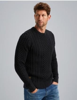 TRUI PME LEGEND ZWART NIEUW XL KERST KABELPATROON