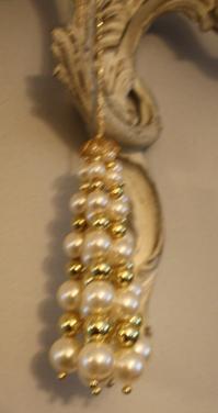 Kerst hanger pareltjes