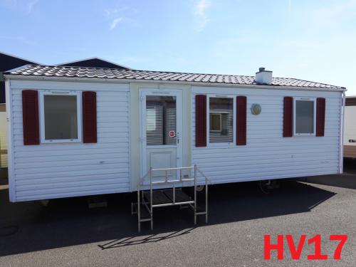 IRM chalets Super Titania met middenkamer dubbel glas 2 slk