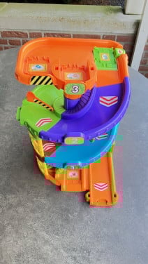 Parkeergarage plastic