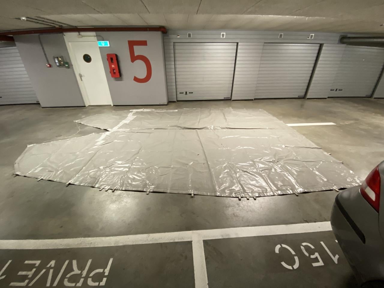 Wintertent voor zeilboot