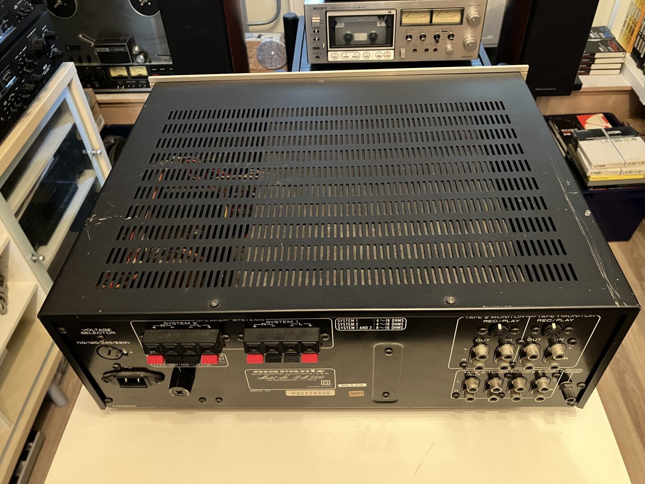 Marantz PM 500 DC vintage versterker  met equalizer geserviced en garantie