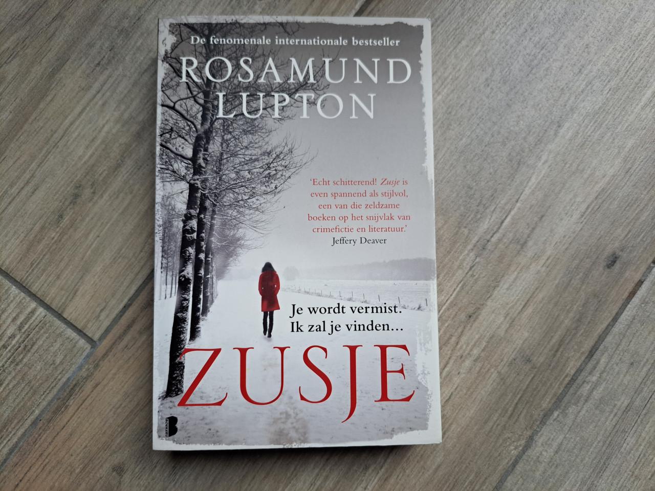 Thriller Zusje van Rosamund Lupton