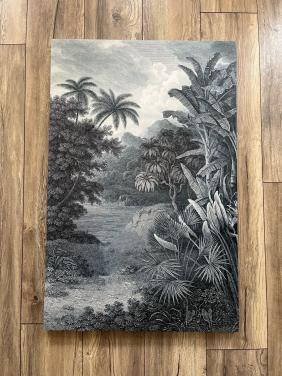 Groot XL canvas jungle thema ets lithografie  ibiza litho