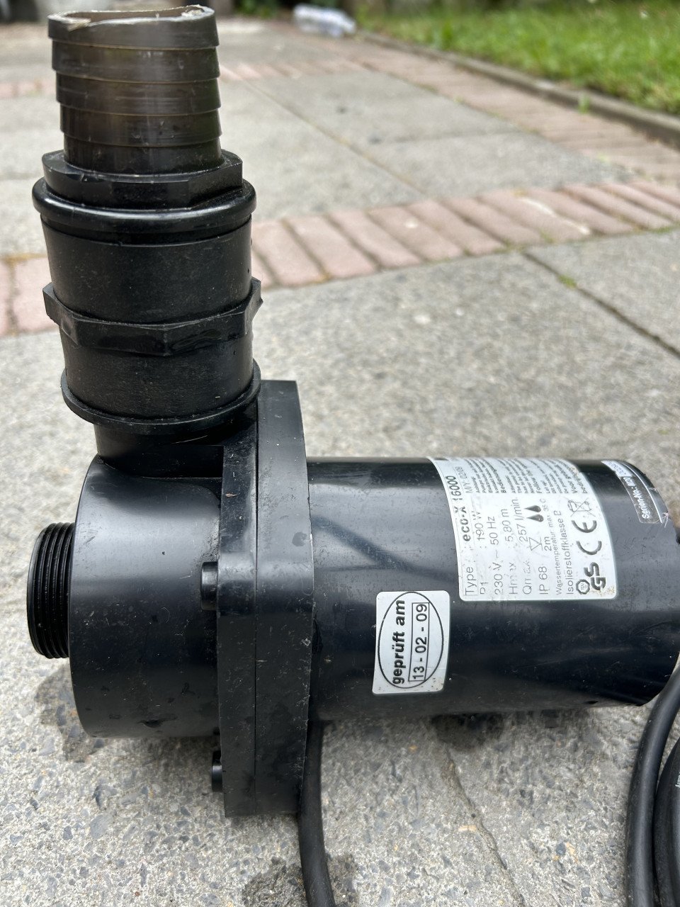 Te koop Messner eco x 16000 sterke en zuinige Vijverpomp 16000 lpu