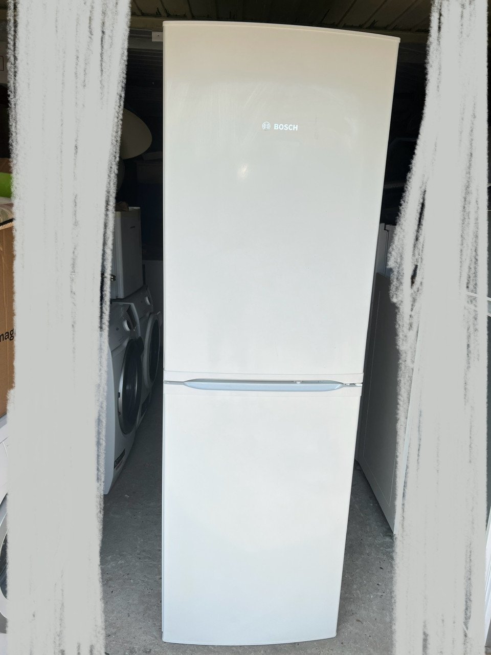Bosch NoFrost koel vries combinatie Koelkast vriezer 191x60 cm.