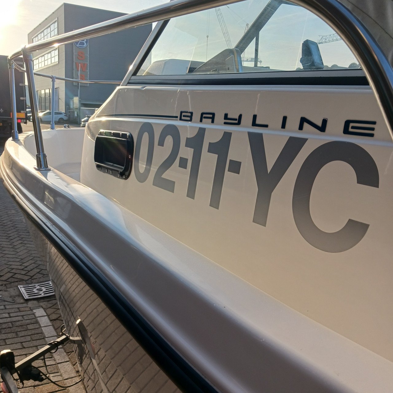 Bayliner Trophy + 115 pk Mercury + Pega trailer; inruil is mogelijk
