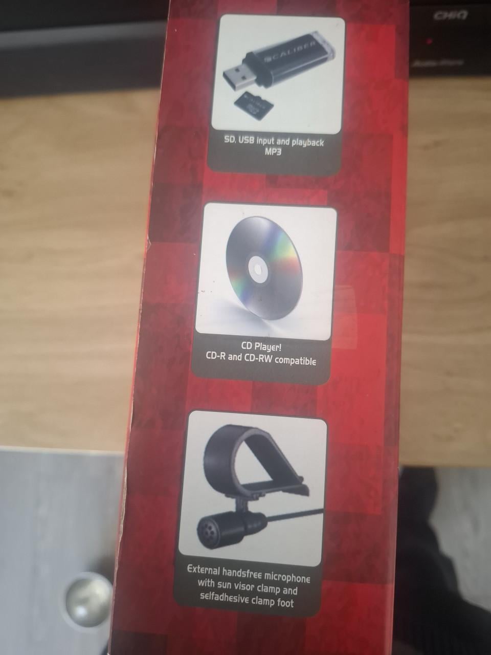Nieuwe Caliber auto radio cd bluetooth