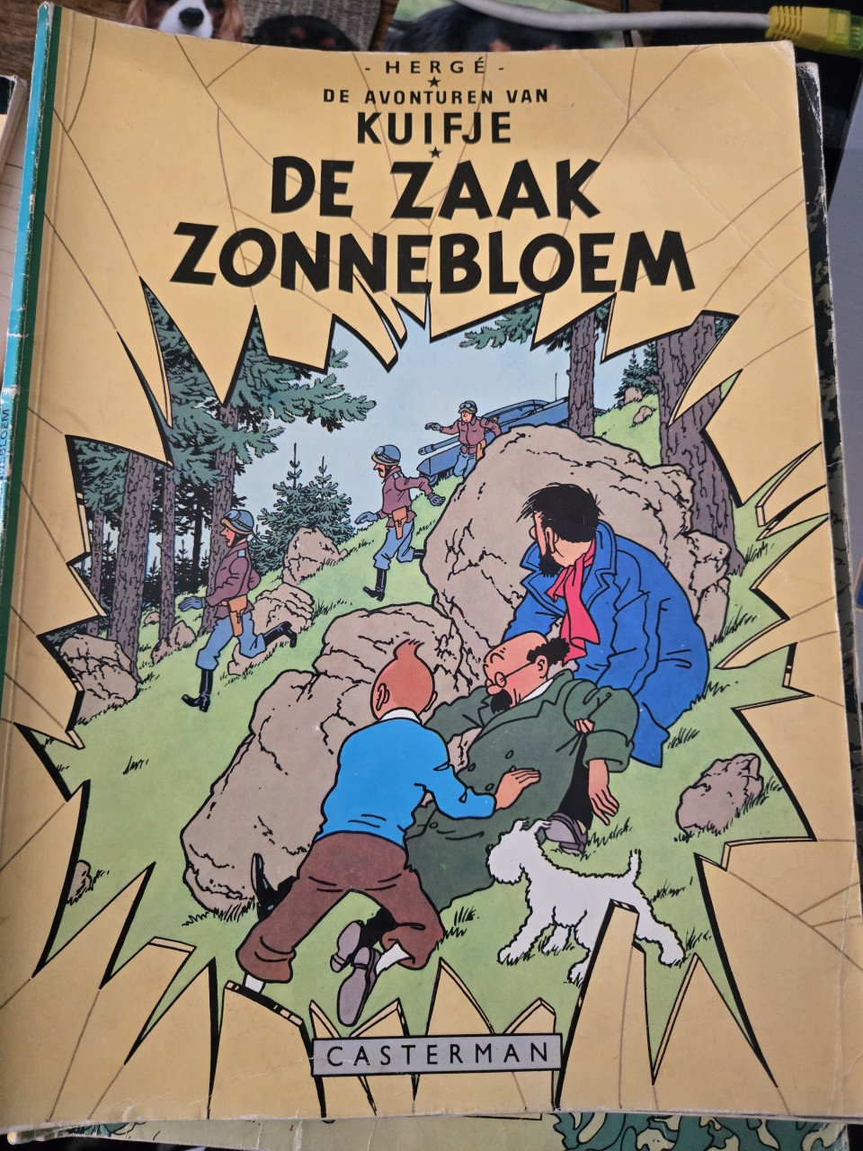 11 Stuks Kuifje stripalbums. In gelezen staat