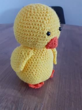 Voor de PASEN: gehaakte knuffel Kuikentje Pip - 4,95 euro