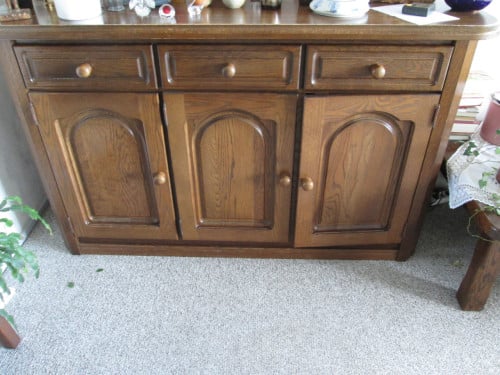 Gratis op te halen eiken dressoir