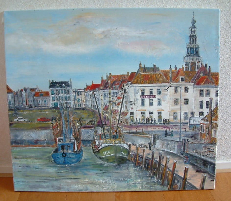 Schilderijen  --water en windt