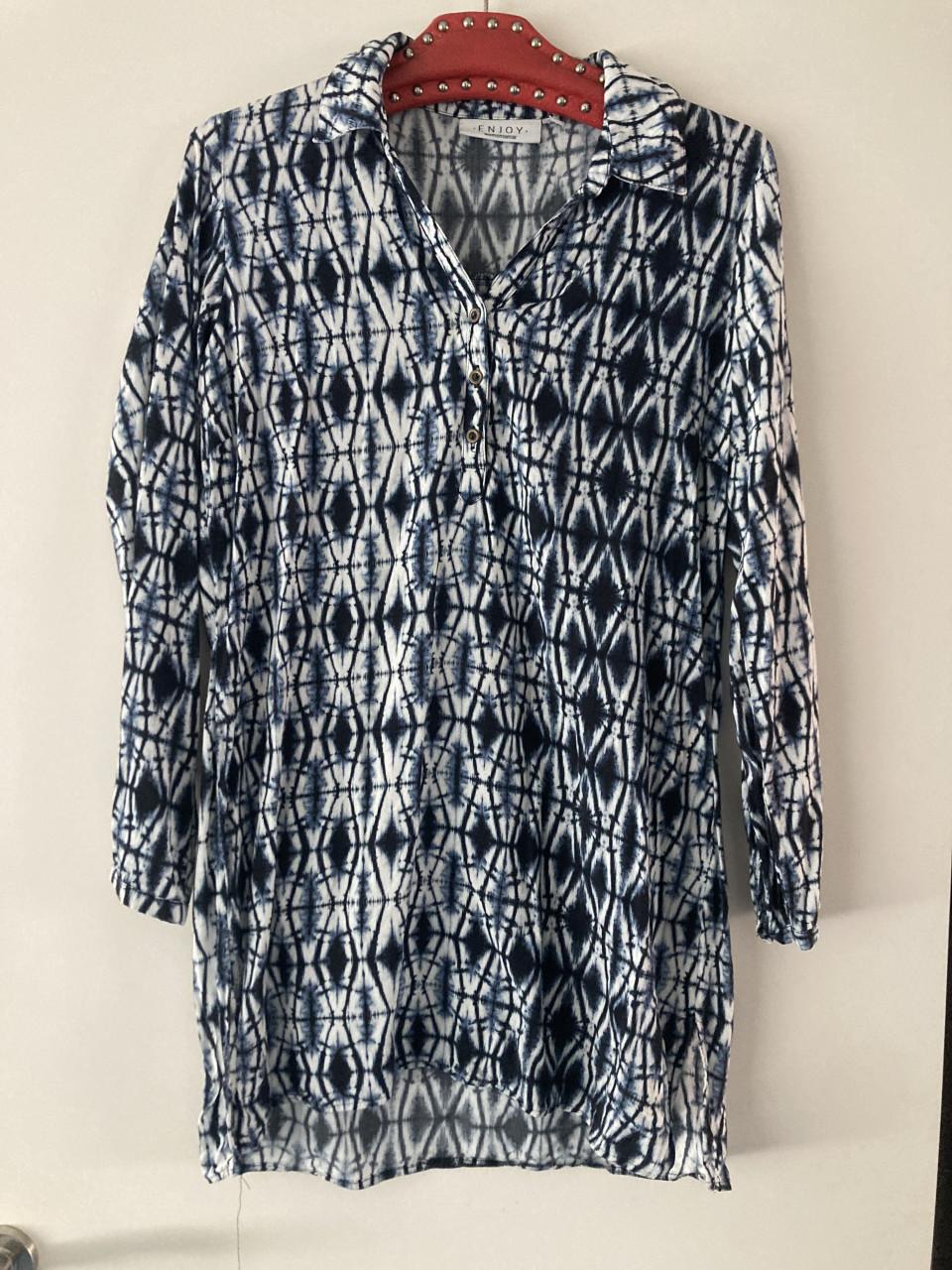 Blouse - batikkleuren