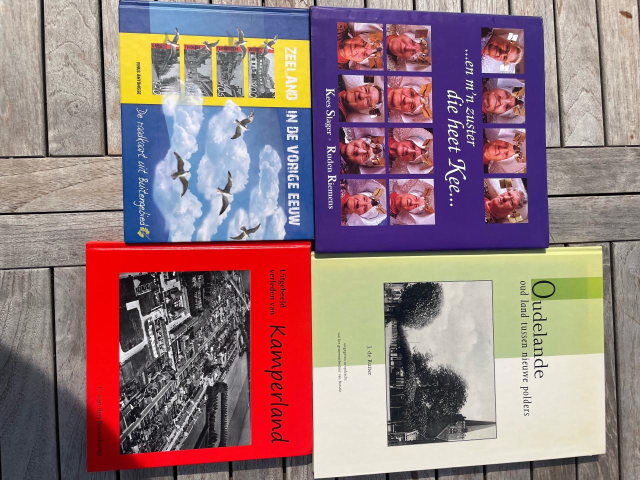 Te koop diverse zeeuwse boeken