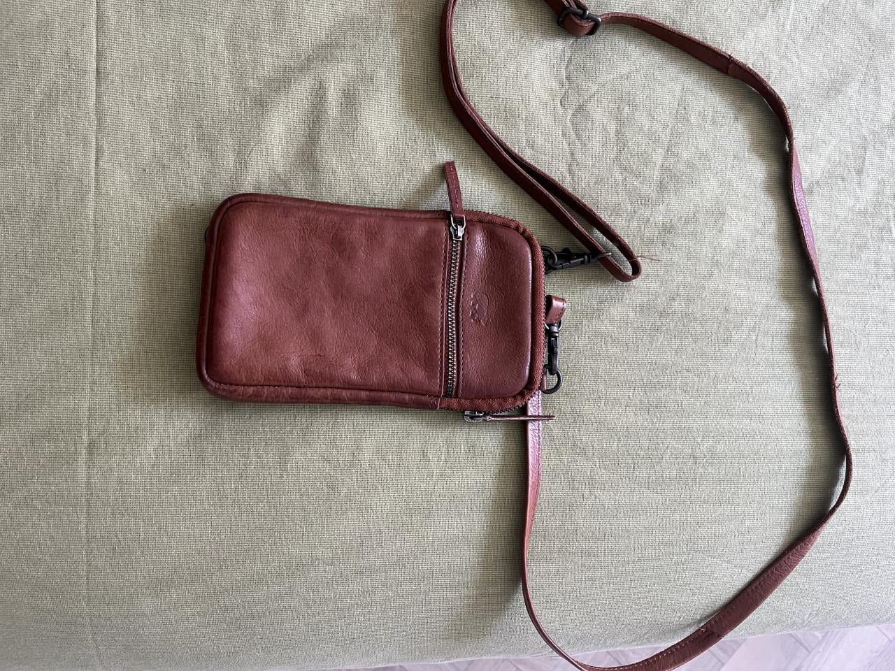 Diverse leren tassen