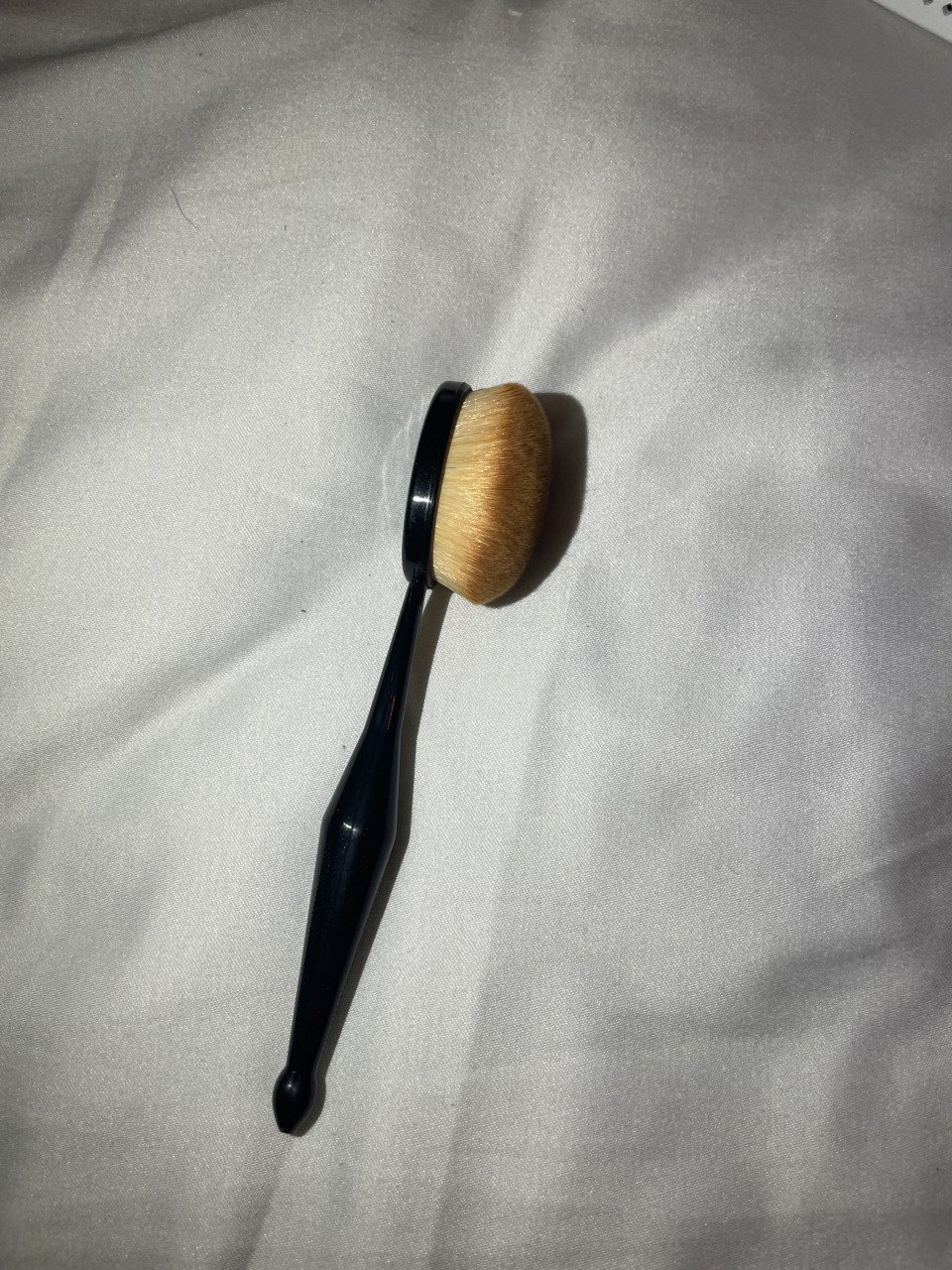 Nieuwe grote ovale make up kwast