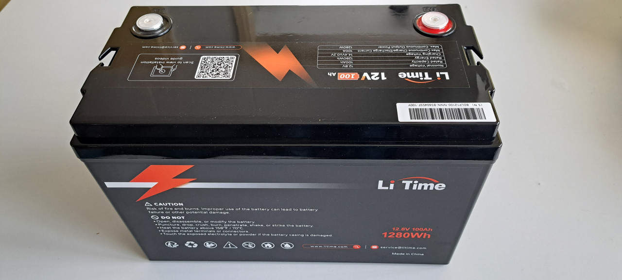 Lithium accu LiTime 12V 100 Ah