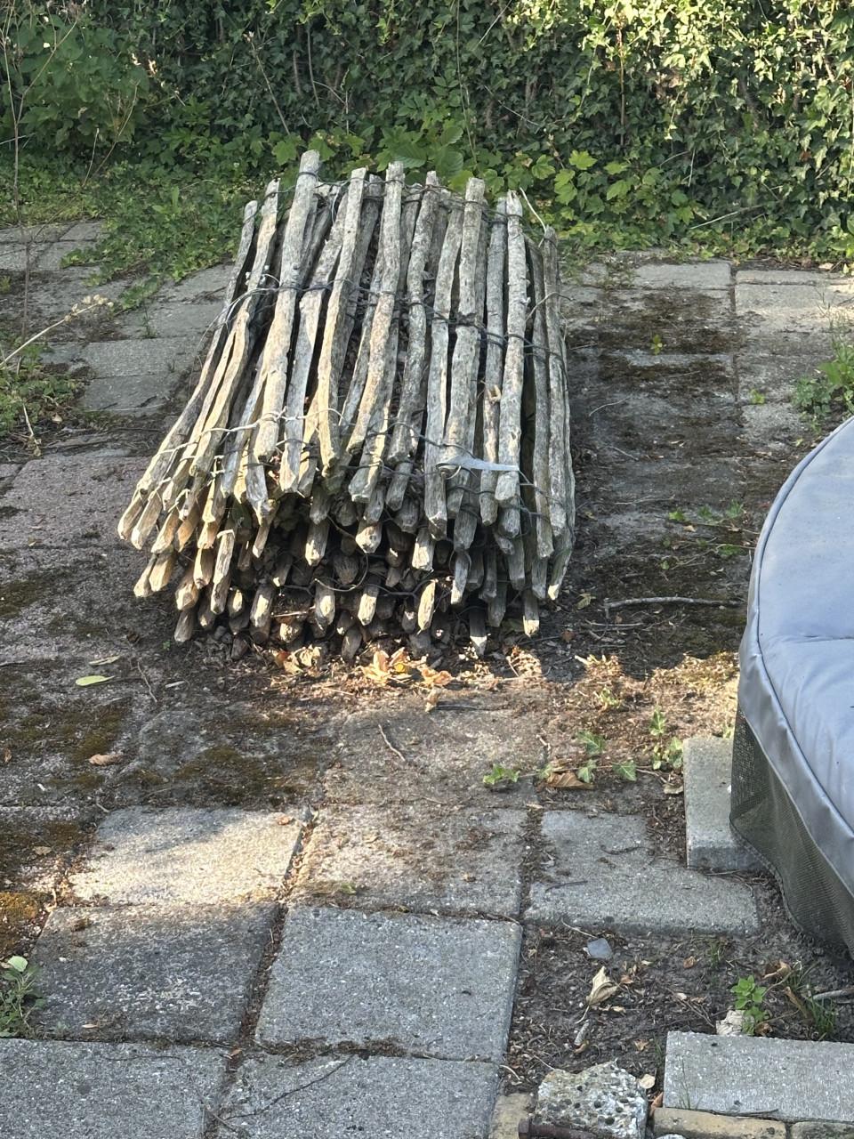 Schapenhek van ruim 9 meter lang en 1,80 meter hoog.
