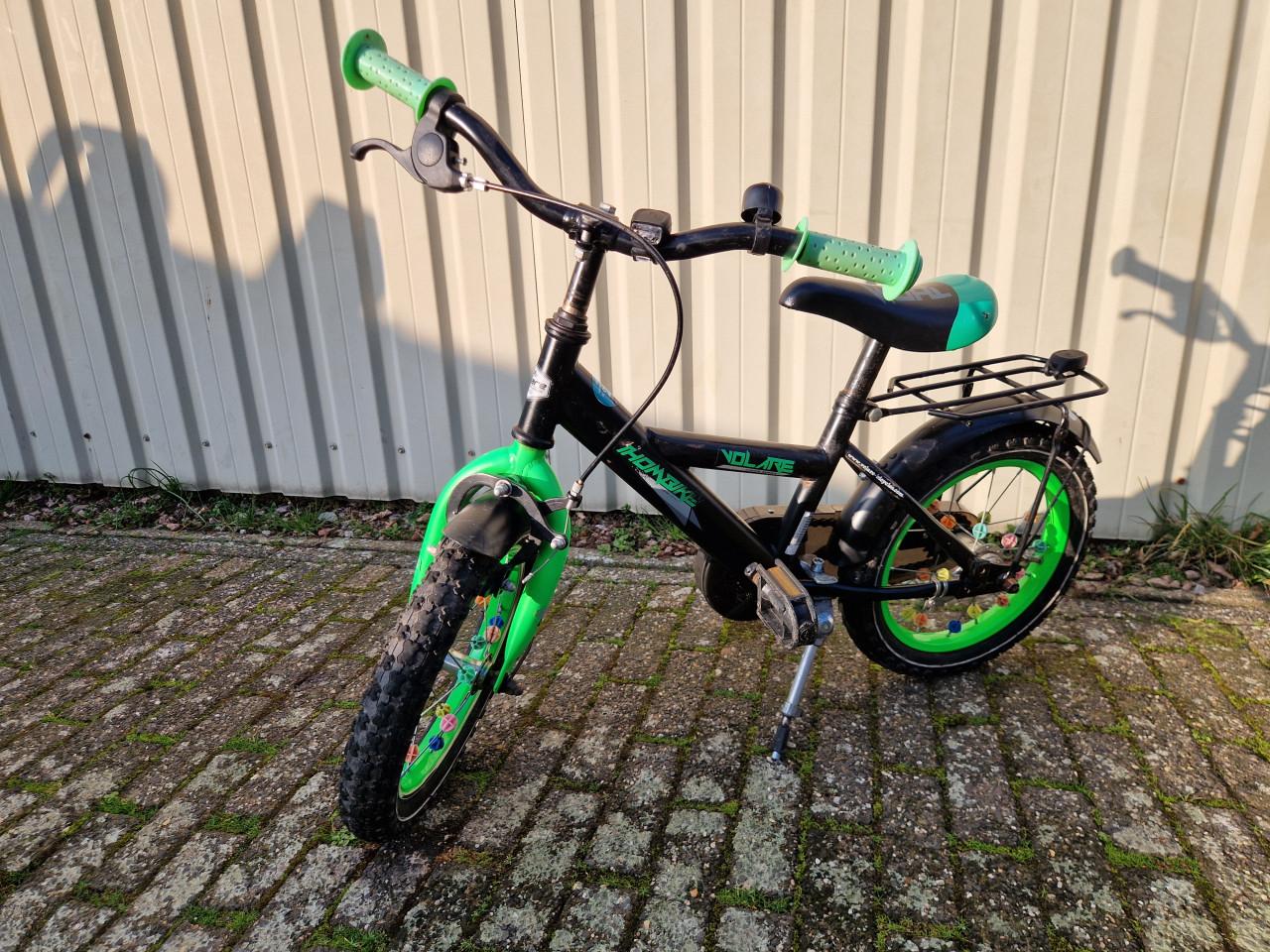 14 inch kinderfiets met zijwieltjes
