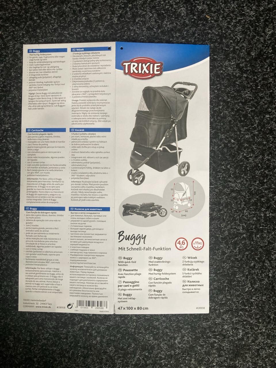 Trixie hondenbuggy