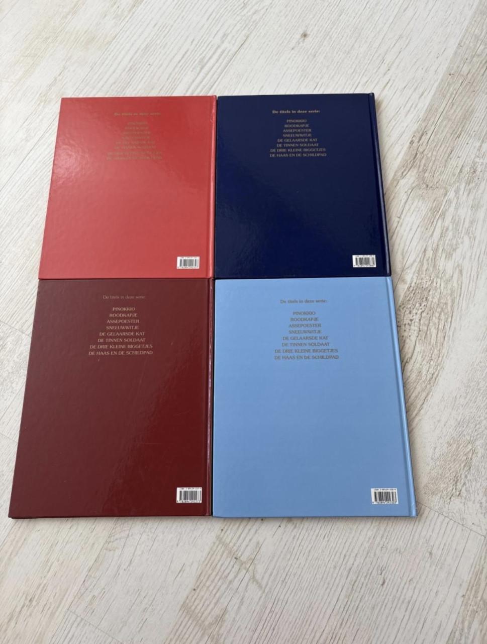 4x tormont sprookjesboeken