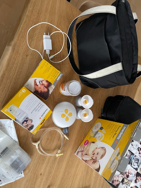 Borstkolf met kolftas en accessoires