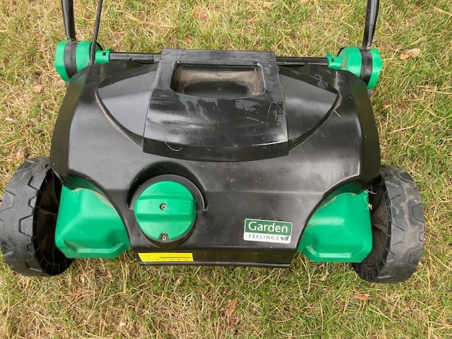 Electrische verticuteermachine