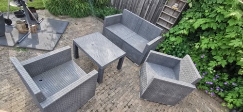 Lounge tuinset plastic