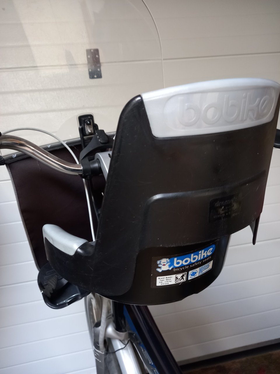 Fietsstoeltje voor incl. windscherm
