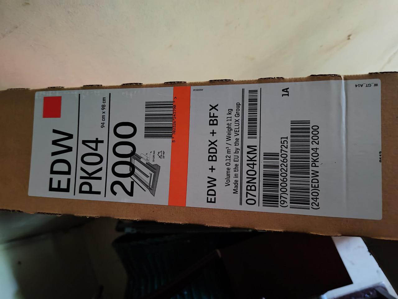 Velux dakraam PK04 nieuw in doos