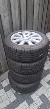 Winterbanden met velg (Volkswagen en audi)
