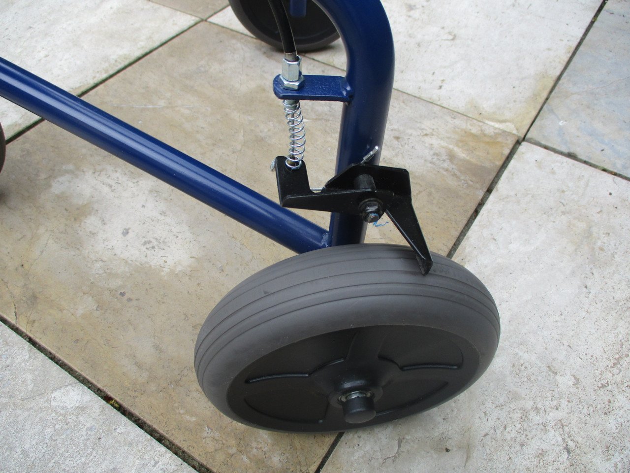 Zgan opvouwbare 3wiel rollator met mand en dienblad