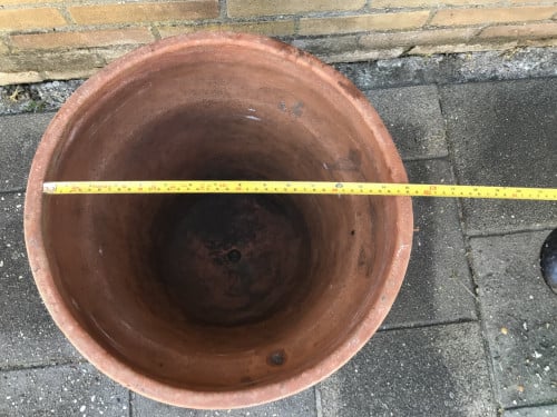 Buitenpot aardewerk