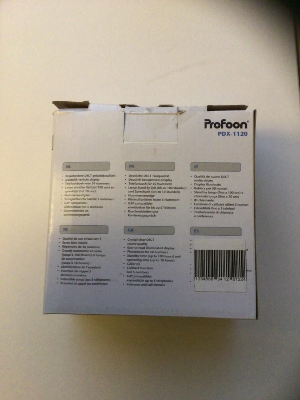 Profoon PDX-1120 Duo Telefoon