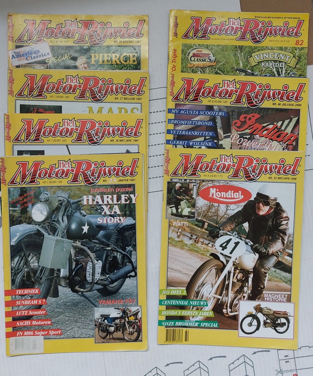 Magazines motormagazines motorblaadjes tijdschriften