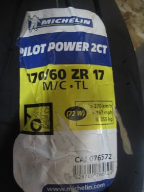 Motorband 170-60  ZR 17 Michelin