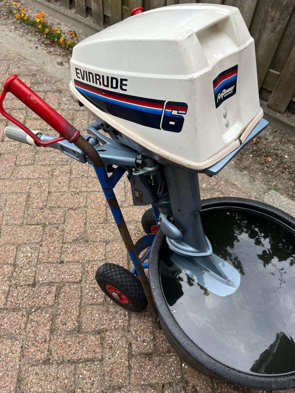 Evinrude buitenboordmotor 6pk 2takt