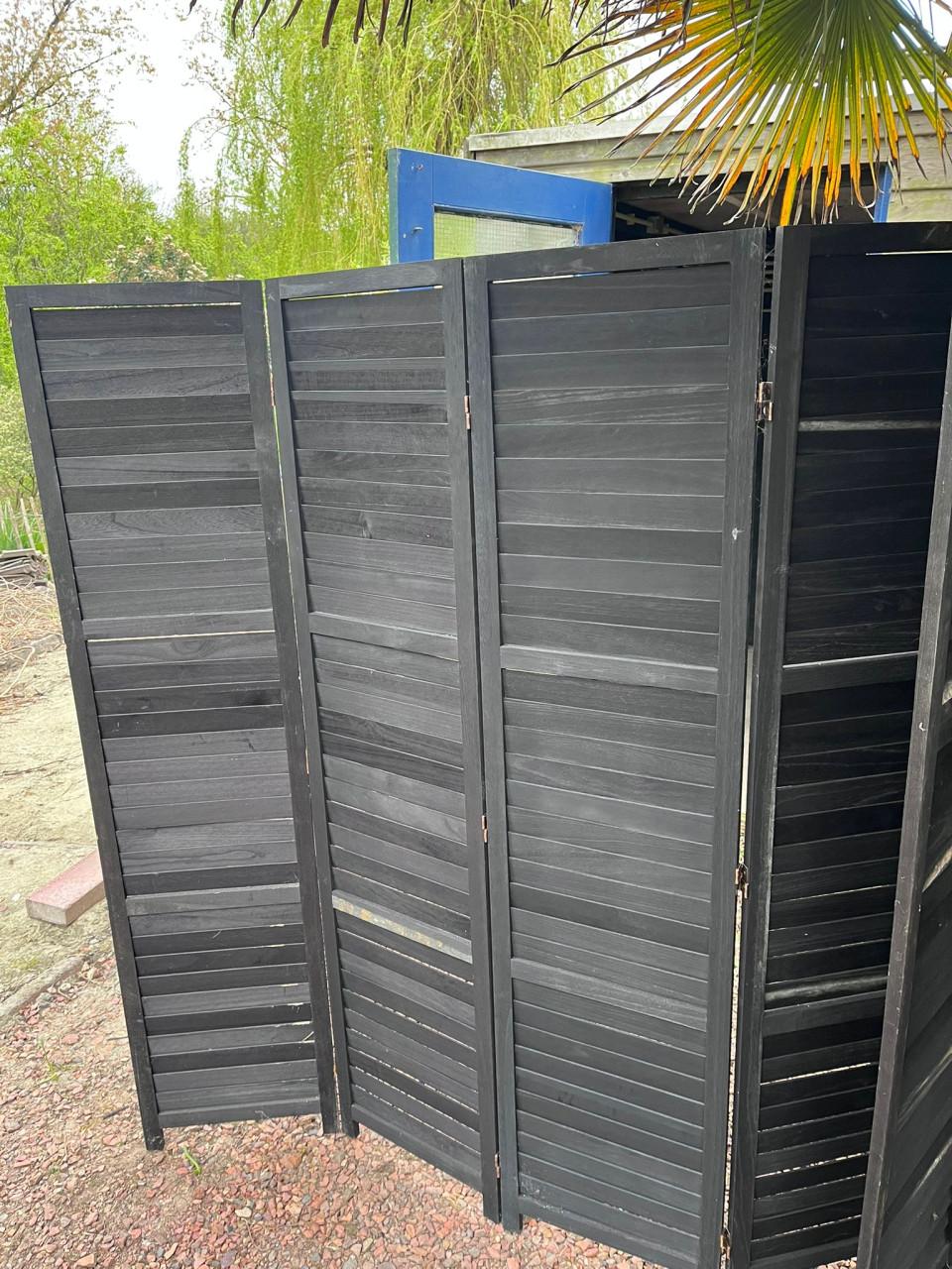 Kamerscherm /  louvre deurtjes