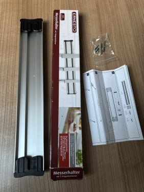 Magnetische messenhouder voor aan de wand 30x5 keuken