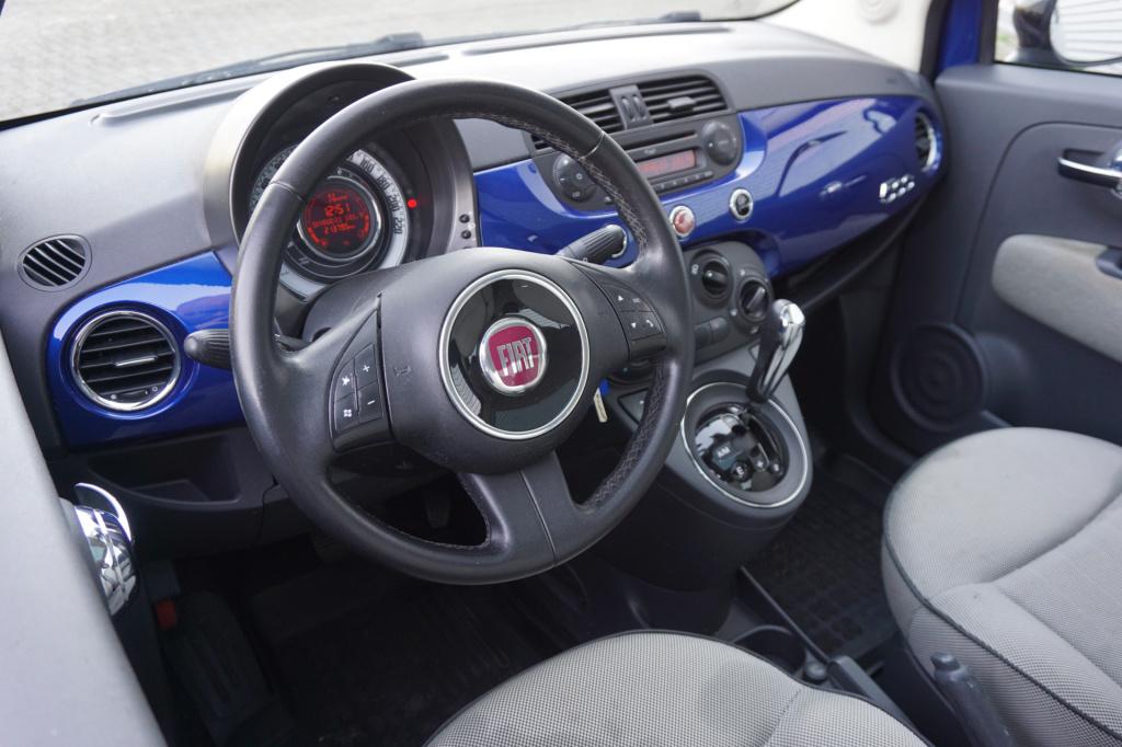 Fiat 500 1.2 lounge automaat - airco / elektr. ramen / pano / lm velgen / n