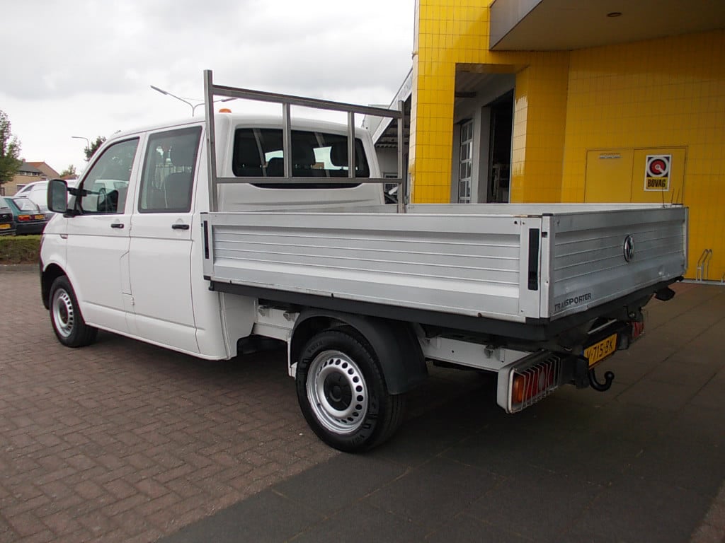 Volkswagen Transporter 2.0 tdi l2h1 dc pick-up, kipper, open laadbak