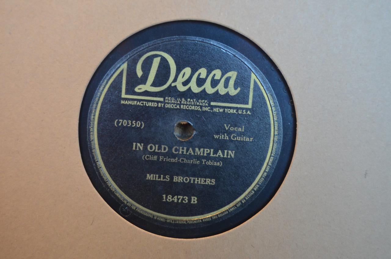 78 rpm Mills Brothers jaren '40 en '50 héél veel stuks. (6)
