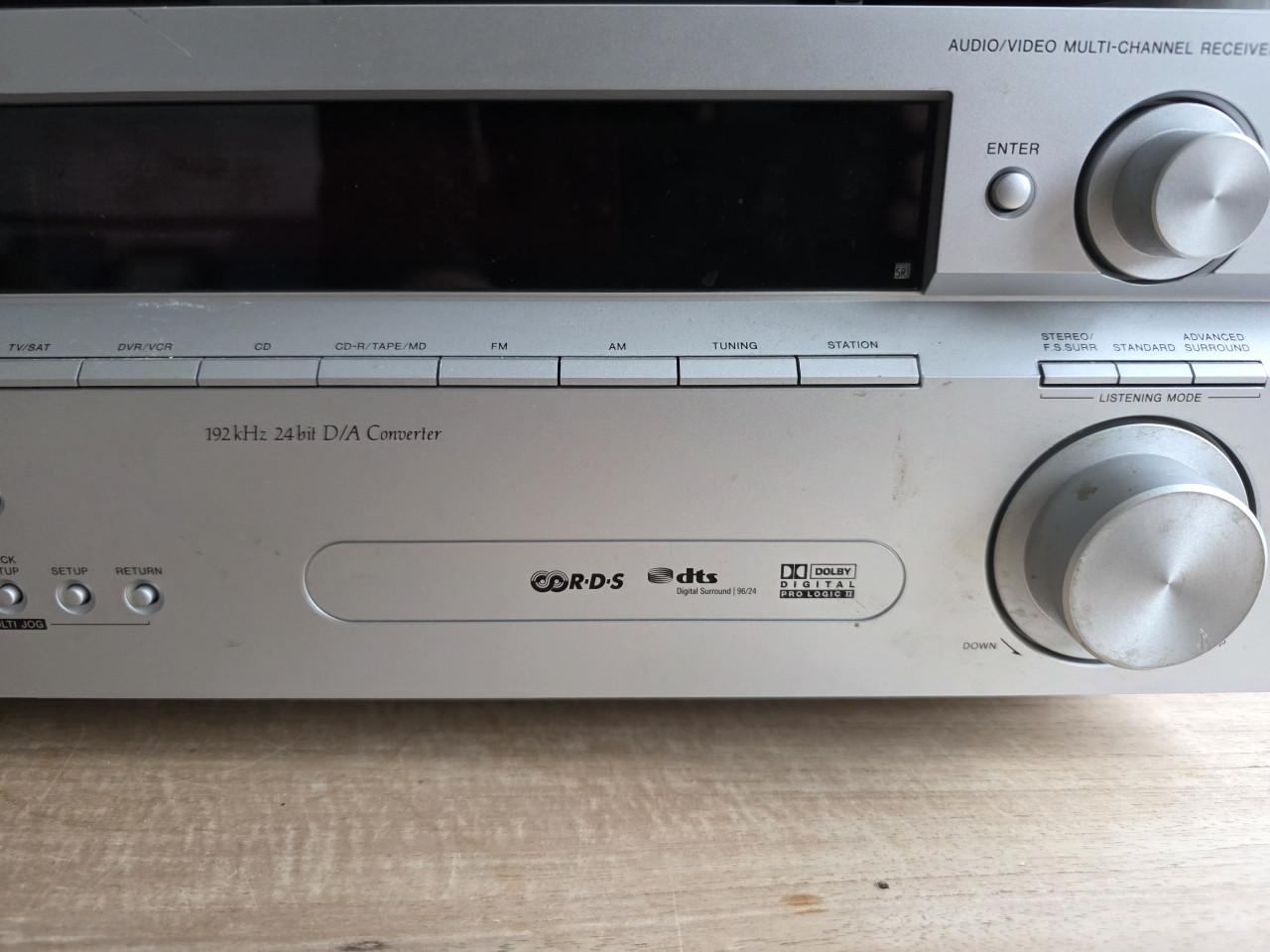 Pioneer versterker plus Sony dvd/cd speler