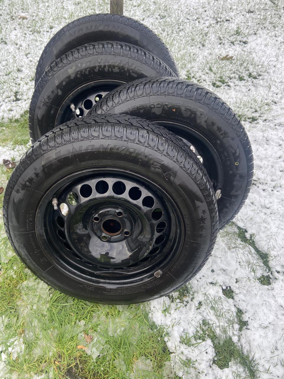 Winterbanden met velgen voor Opel Adam