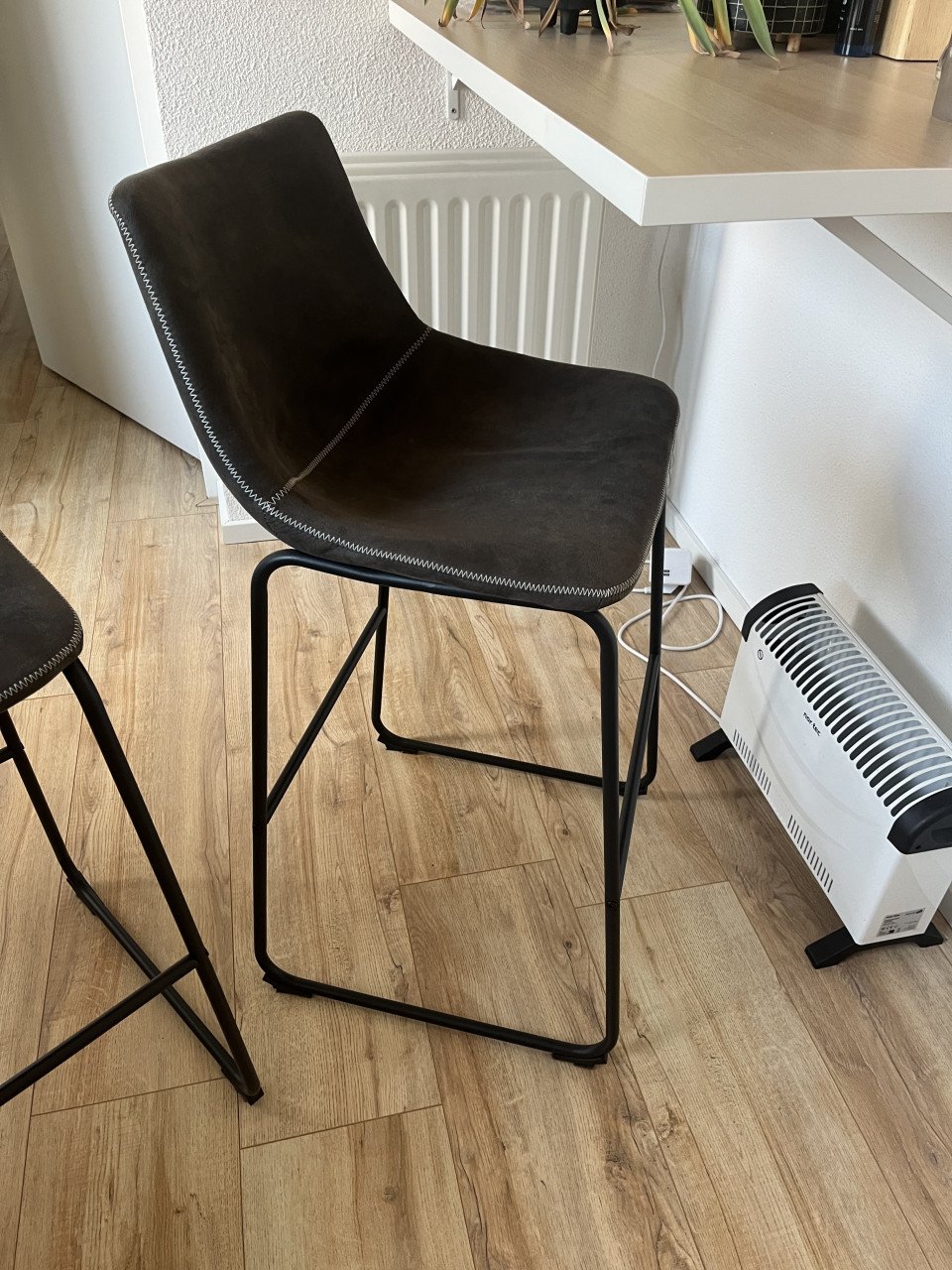 Barstoelen antraciet
