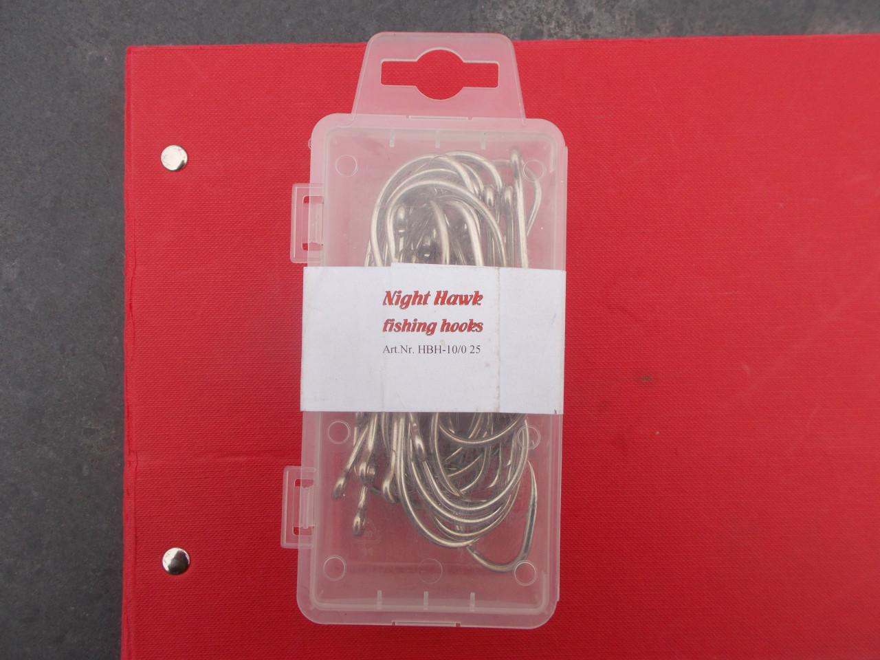 GROTE ZEEHAKEN  5/0; 6/0; 7/0; 8/0; 10/0.  nieuw o.a. Midnight Moon